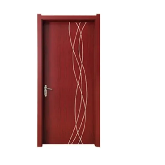 Porte WPC personalizzate Porta battente verde per materie prime per ospedale